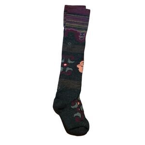 NEW WITHOUT TAGS SmartWool Women's Ski Floral Field Print Over The Calf Socks on